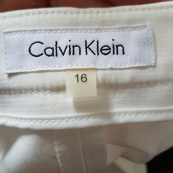 Calvin Klein sz 16 crop dress pant EUC - Picture 2 of 10
